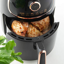 Load image into Gallery viewer, MisterChef® Air Fryer | 1000 W | 2.0 Litre | Black &amp; Copper 
