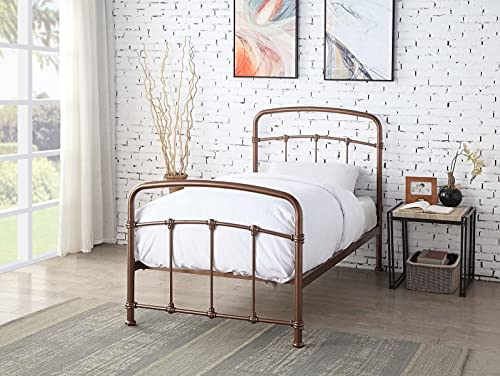 Copper Bed | Metal Bed Frame | Single 3FT | ADHW 
