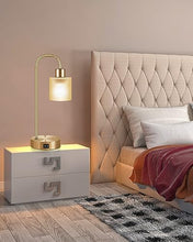 Load image into Gallery viewer, Bedside Table Lamp | Copper Gold
