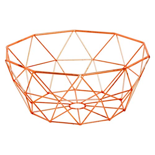 Copper Geometric Bowl | Fruit Bowl | Decorative