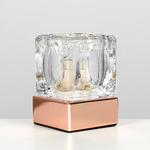 Load image into Gallery viewer, Ice Cube Table Lamp With Copper Base 
