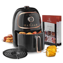 Load image into Gallery viewer, MisterChef® Air Fryer | Black &amp; Copper | 1000 W | 2.0 Litre
