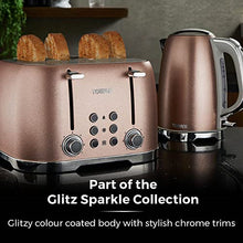 Load image into Gallery viewer, Copper Pink 4 Slice Toaster | Tower 
