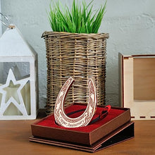 Load image into Gallery viewer, Copper Gift Idea | Horseshoe | Wedding Anniversary Idea
