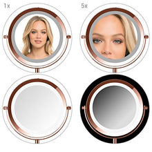 Load image into Gallery viewer, Copper Cosmetics Mirror | Magnifying Mirror 

