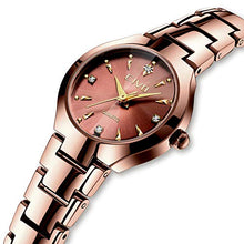 Load image into Gallery viewer, Shiny Copper &amp; Rose Gold Women&#39;s Watch 
