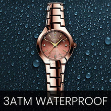 Load image into Gallery viewer, CIVO Copper Ladies Slim Wrist Watch 
