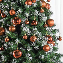Load image into Gallery viewer, Copper Coloured Christmas Baubles
