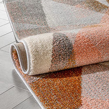 Load image into Gallery viewer, Soft, Fluffy, Easy To Clean Large Rug | Geometric Pattern 
