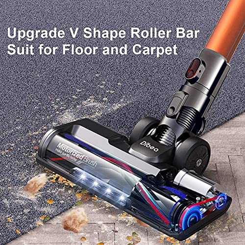 Dibea Cordless Vacuum Cleaner 4 in 1 With Rechargeable Battery For Copper Living