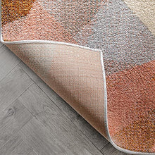 Load image into Gallery viewer, Jute Backed Rug | Large | Multi-Coloured | Copper, Blush Pink
