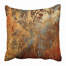 Load image into Gallery viewer, Decorative Copper Rust Metal Cushion Cover | 40 x 40cm
