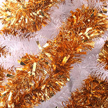 Load image into Gallery viewer, Xmas Tree Decoration | Copper Coloured Tinsel 
