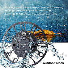 Load image into Gallery viewer, Waterproof Outdoor Wall Clock | Copper 
