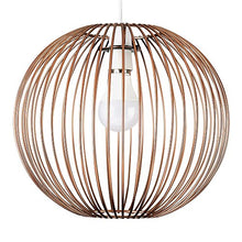 Load image into Gallery viewer, Copper Effect Globe Ceiling Pendant | Light Shade | Retro Style | MiniSun
