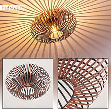 Load image into Gallery viewer, Striking Copper Wired Ceiling Light 
