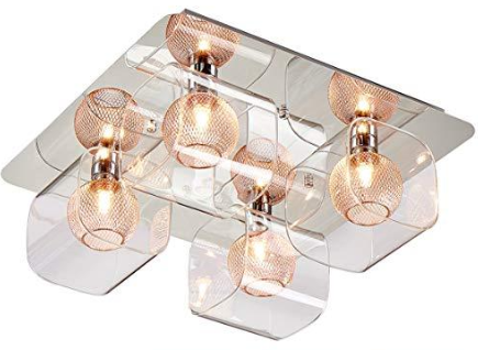 Copper Ceiling Light | Modern Light Fitting 